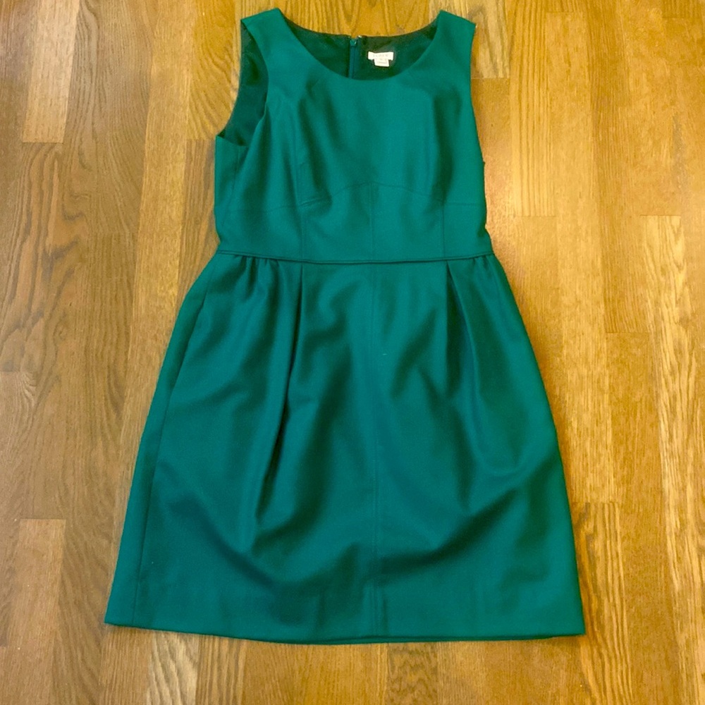 Jcrew wool dress with pockets